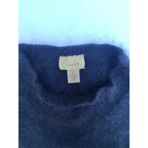 Vintage Caslon Angora Sweater XL Quiet Luxury Old Money Minimalist Soft Winter - Picture 5 of 5